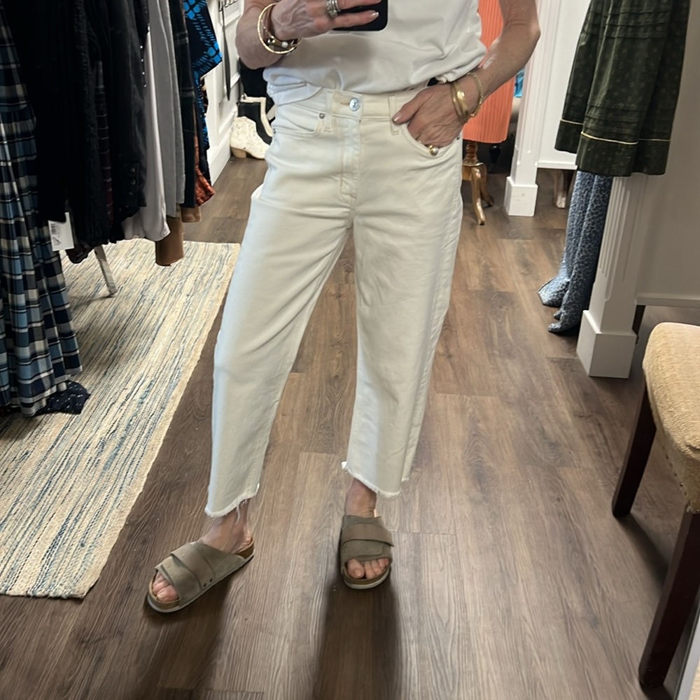 AYR The Easy Easy Jean in Sea Salt Size 26